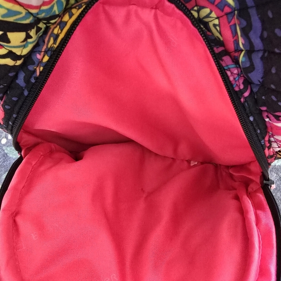 Vera Bradley Essential Small Backpack Twilight Paisley 13"X10" - Picture 6 of 7